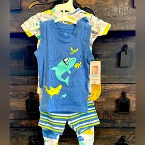 Carter’s Just One You 9mo 2 Outfit 4 Piece set Boys